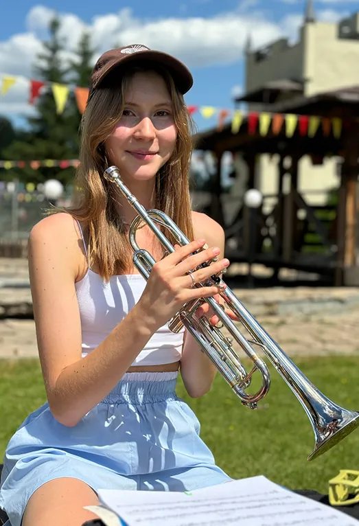 В музыкальном лагере